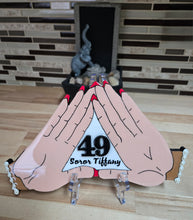 Load image into Gallery viewer, Custom Pyramid Hands Keepsake - Small