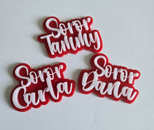 Load image into Gallery viewer, Custom Soror Name Pin