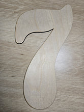 Load image into Gallery viewer, DIY Wooden Jumbo Number