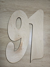 Load image into Gallery viewer, DIY Wooden Jumbo Number