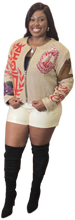 Load image into Gallery viewer, It's Exclusive Brand Tapestry Cropped Jacket - PRE-ORDER
