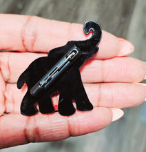 Load image into Gallery viewer, Elephant Line Number Pin