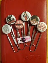 Load image into Gallery viewer, Jumbo DST Planner Clips/Bookmarks