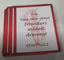 Load image into Gallery viewer, "I Am Sis" DST Affirmation Cards